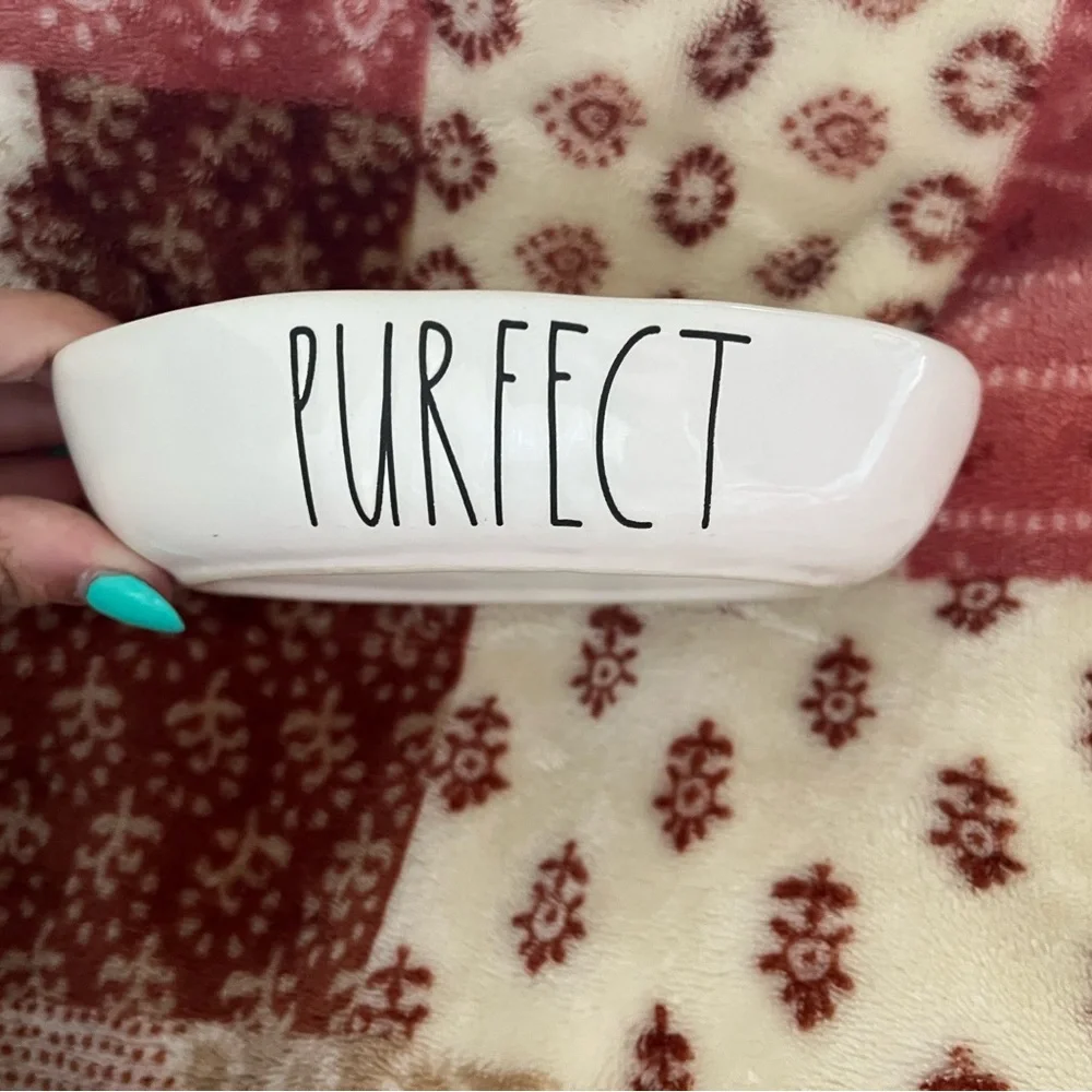 Rae Dunn “PURFECT” Cat Bowl